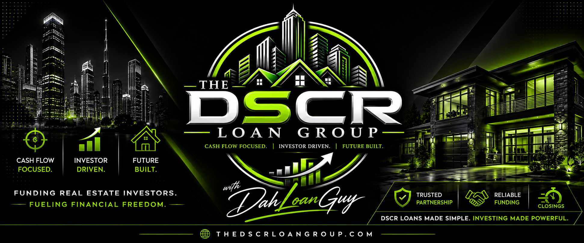 The DSCR Loan Group — funding real estate investors and fueling financial freedom